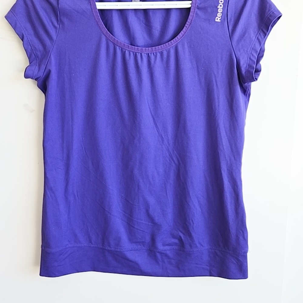 Reebok Women's Purple Short Sleeve Tee